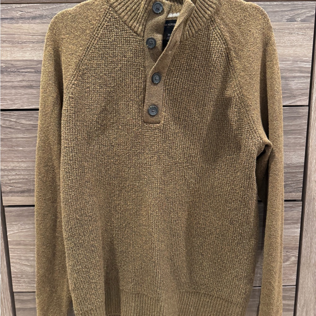 Banana Republic Olive Crewneck Sweater